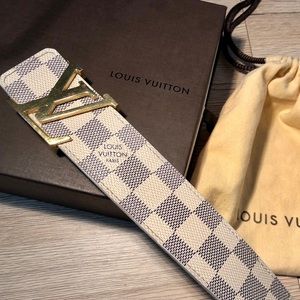 Louis Vuitton Damier Azur Belt